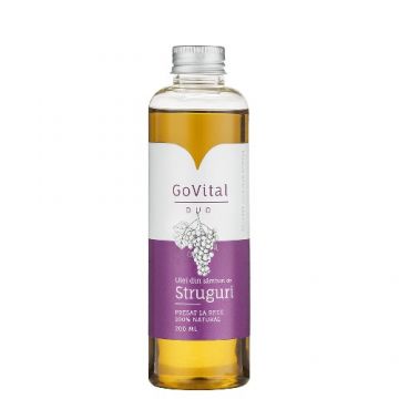 Ulei din Samburi de Struguri, presat la rece, 200ml, Govital Ulei din Samburi de Struguri, presat la rece, 200ml, Govital