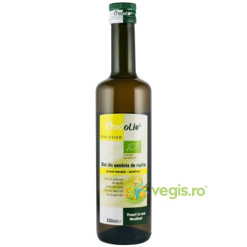 Ulei din Seminte de Rapita Crudolio Ecologic/Bio 500ml