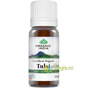 Ulei Esential Tulsi Busuioc Sfant (Antiviral si Adaptogen) Ecologic/Bio 10ml