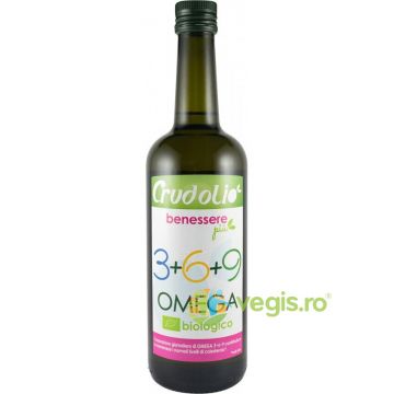 Ulei Omega 3-6-9 Crudolio Ecologic/Bio 750ml
