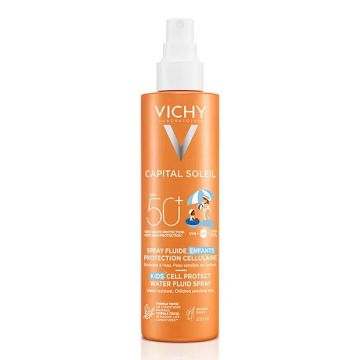 Vichy Capital Soleil Cell Protect Spray fluid invizibil SPF 50 200 ml