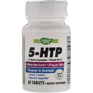 5 HTP 50mg 30cp - NATURES WAY