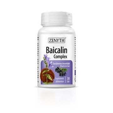 Baicalin Complex - infectii virale si bacteriene, 30 capsule, Zenyth