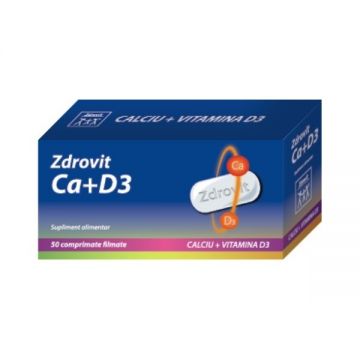 Calciu D3 50cp - NATUR PRODUKT