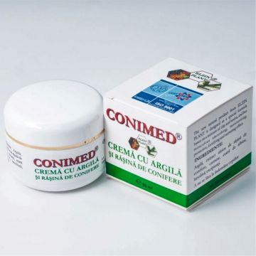 Crema argila rasina conifere 50ml - CONIMED