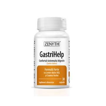 Gastrihelp, ajutor pentru mucoasa stomacului, 30 capsule, Zenyth Gastrihelp, ajutor pentru mucoasa stomacului, 30 capsule, Zenyth