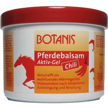 Gel puterea calului aktiv chilli 500ml - BOTANIS