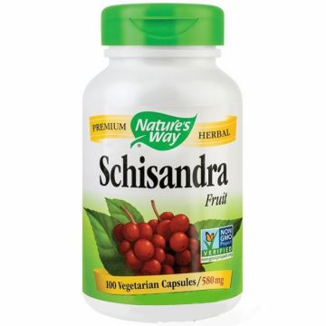 Schizandra fruit 100cps - NATURES WAY