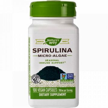 Spirulina 380mg 100cps - NATURES WAY
