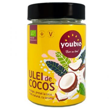 Ulei de Cocos organic 330ml, Youbio