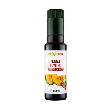 Ulei de Dovleac presat la rece, 100ml, Springmarkt Ulei de Dovleac presat la rece, 100ml, Springmarkt