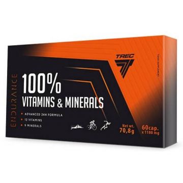 Vitamine si minerale, zi si noapte, 60 capsule, Trec Vitamine si minerale, zi si noapte, 60 capsule, Trec
