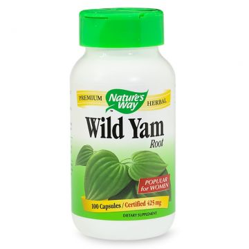 Wild yam root 100cps - NATURES WAY