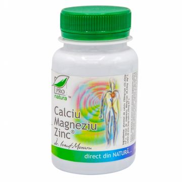 Calciu Mg Zn 60cps - MEDICA