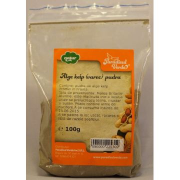 Pulbere kelp natur 100g - PARADISUL VERDE