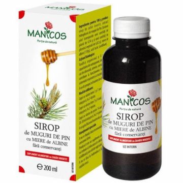 Sirop muguri pin miere 200ml - MANICOS