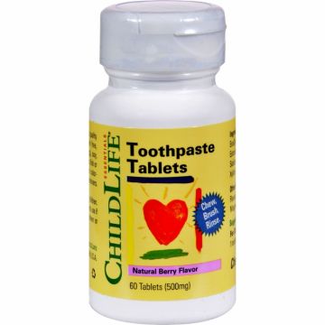 Toothpast tablets 60cp - CHILDLIFE ESSENTIALS