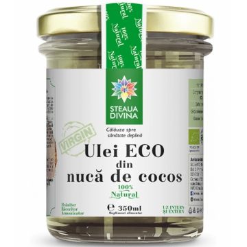 Ulei cocos eco 350ml - SANTO RAPHAEL