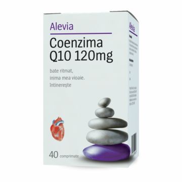 Coenzima Q10 120mg 40cp - ALEVIA