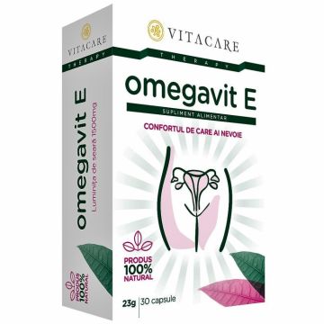 Omegavit E 30cps - VITACARE