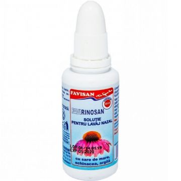 Solutie nazala echinaceea FaviRinosan 30ml - FAVISAN