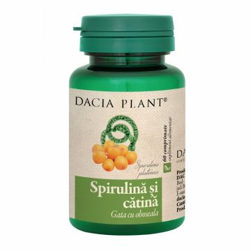 Spirulina catina 60cp - DACIA PLANT