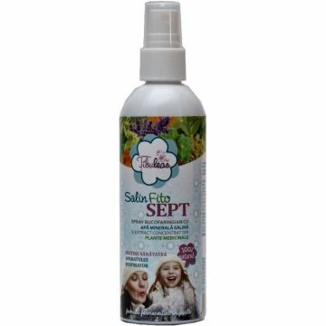 Spray bucofaringian SalinFitoSept 100ml - TIBULEAC PLANT