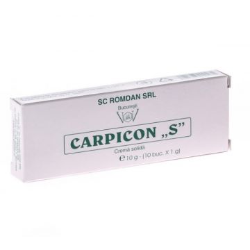 Supozitoare Carpicon S 10g - ROMDAN