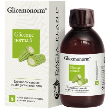 Tinctura Glicemonorm 200ml - DACIA PLANT