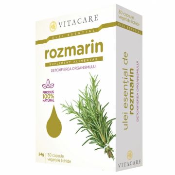 Ulei esential rozmarin 30cps - VITACARE