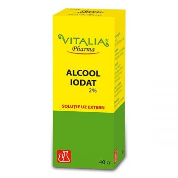 Alcool iodat 2% 40g - VITALIA K