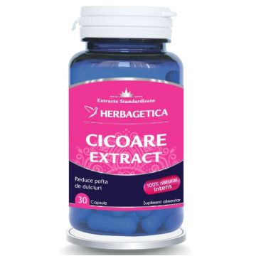 Cicoare extract 30cps - HERBAGETICA