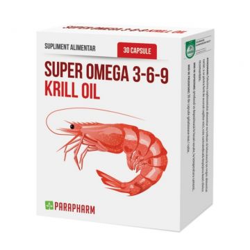 Super omega369 krill oil 30cps - PARAPHARM