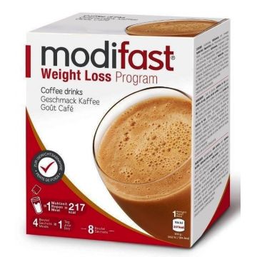 Bautura instant Weight Loss cafea 8x55g - MODIFAST