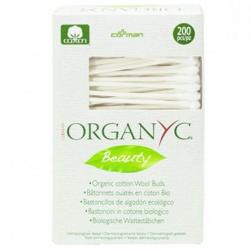 Betisoare urechi bumbac organic adulti 200b - ORGANYC