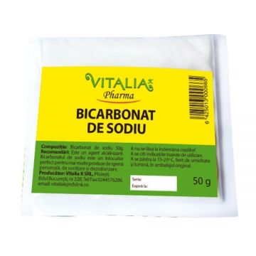 Bicarbonat sodiu 50g - VITALIA K