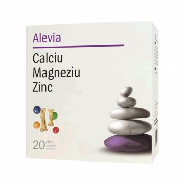Calciu Magneziu Zinc solubil 20pl - ALEVIA