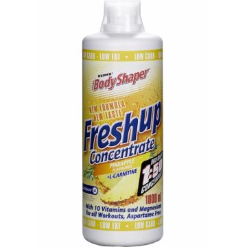 Concentrat lichid vitamine L carnitina Fresh up ananas 1L - BODY SHAPER