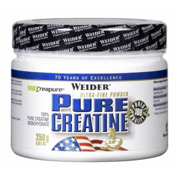 Pulbere creatina pura 250g - WEIDER