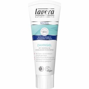 Gel dinti sensibili sare mare siliciu Neutral 75ml - LAVERA