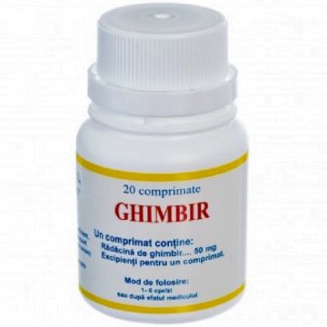 Ghimbir 20cp - ELIDOR