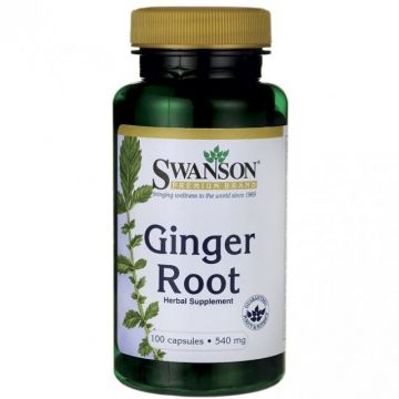 Ginger root [ghimbir] 540mg 100cps - SWANSON