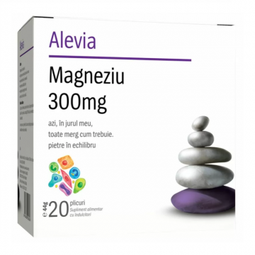 Magneziu 300mg solubil 20pl - ALEVIA