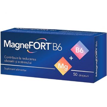 Magneziu forte B6 50cp - BIOFARM
