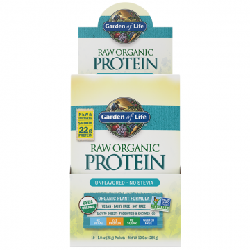 Pulbere proteica mix raw vegan natur 10pl x 28g - GARDEN OF LIFE