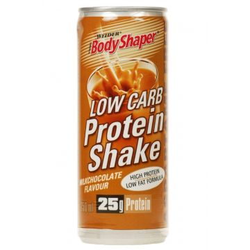 Shake proteic Low Carb ciocolata 250ml - BODY SHAPER