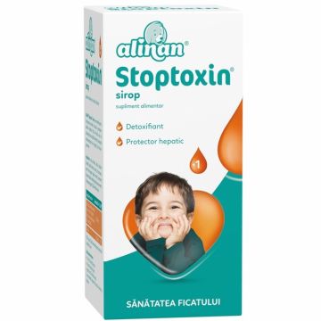 Sirop Stoptoxin copii +1an Alinan 150ml - FITERMAN