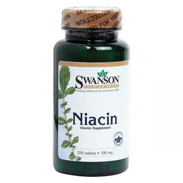 Vitamina B3 [niacina] 100mg 250cp - SWANSON