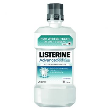 Apa gura advanced white 250ml - LISTERINE