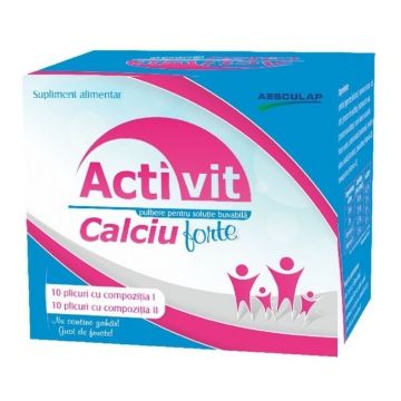 Calciu forte Activit 20pl - AESCULAP